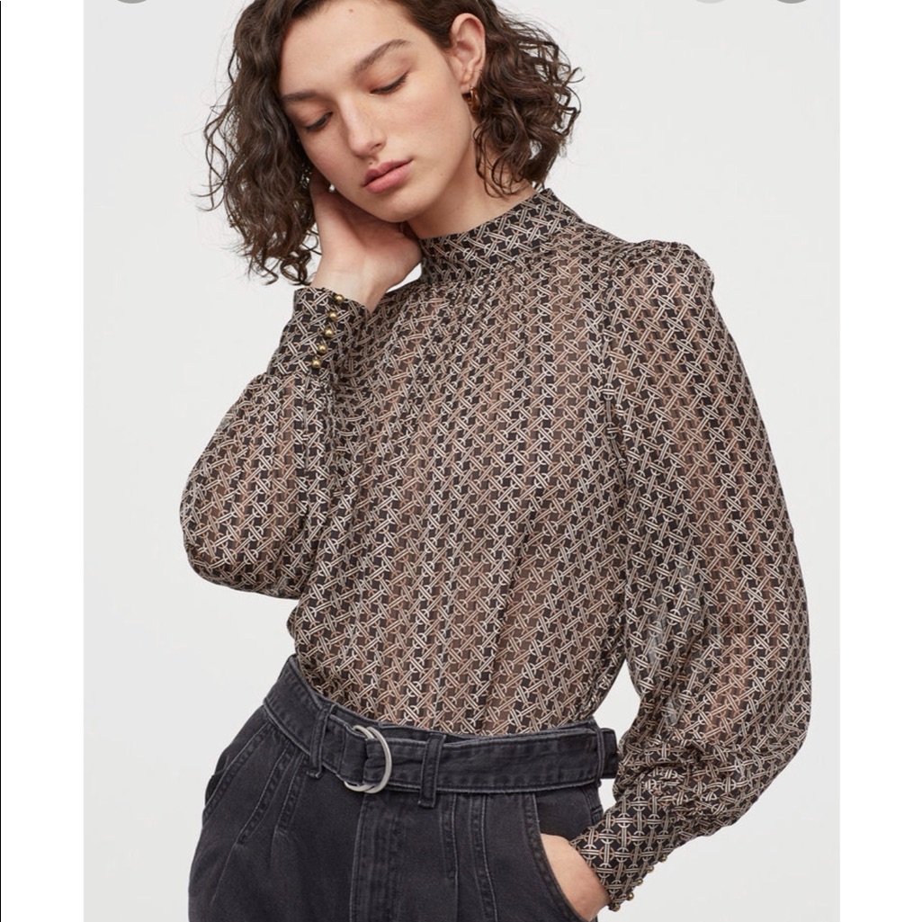 Hm Patterned Blouse